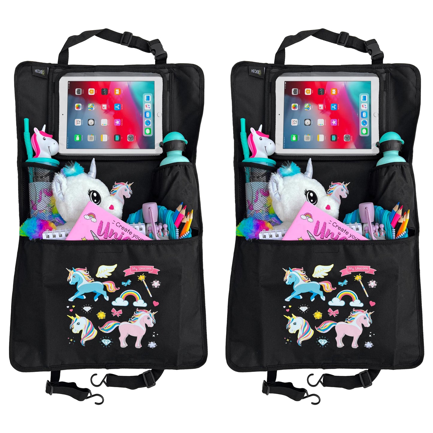 Auto RĂĽcksitz Organizer - Einhorn