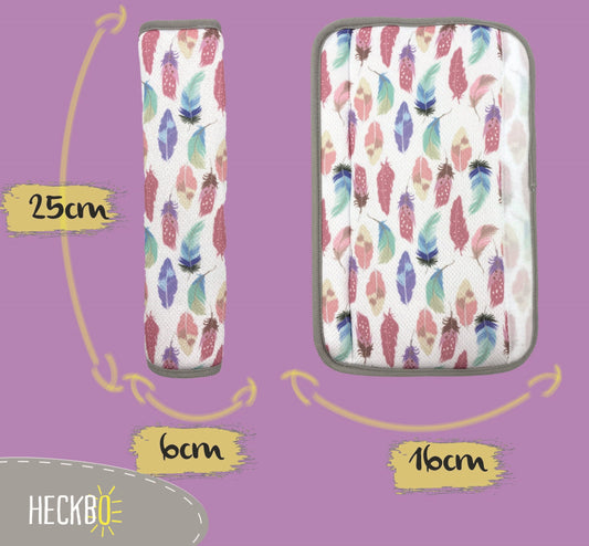 Car seat belt protector spring