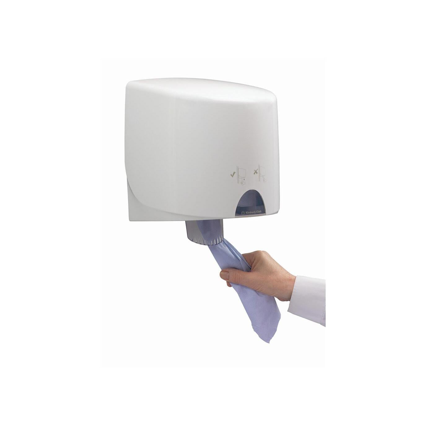 Aquarius™ Wipe Dispenser - Central Dispensing / White -