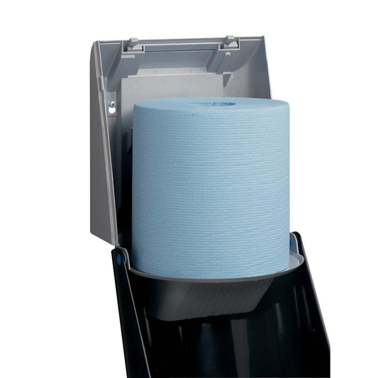 Kimberly-Clark Professional™ Wischtuch-Spender - Zentralentnahme / Grau - 1 Dispenser | Karton (1 Spender)