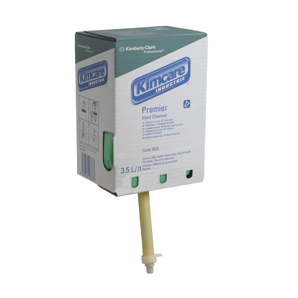 Scott® Industrial Waschlotion - 3,5 ltr. Beutel / Grün - 2 Cartridges | Karton (2 Beutel)