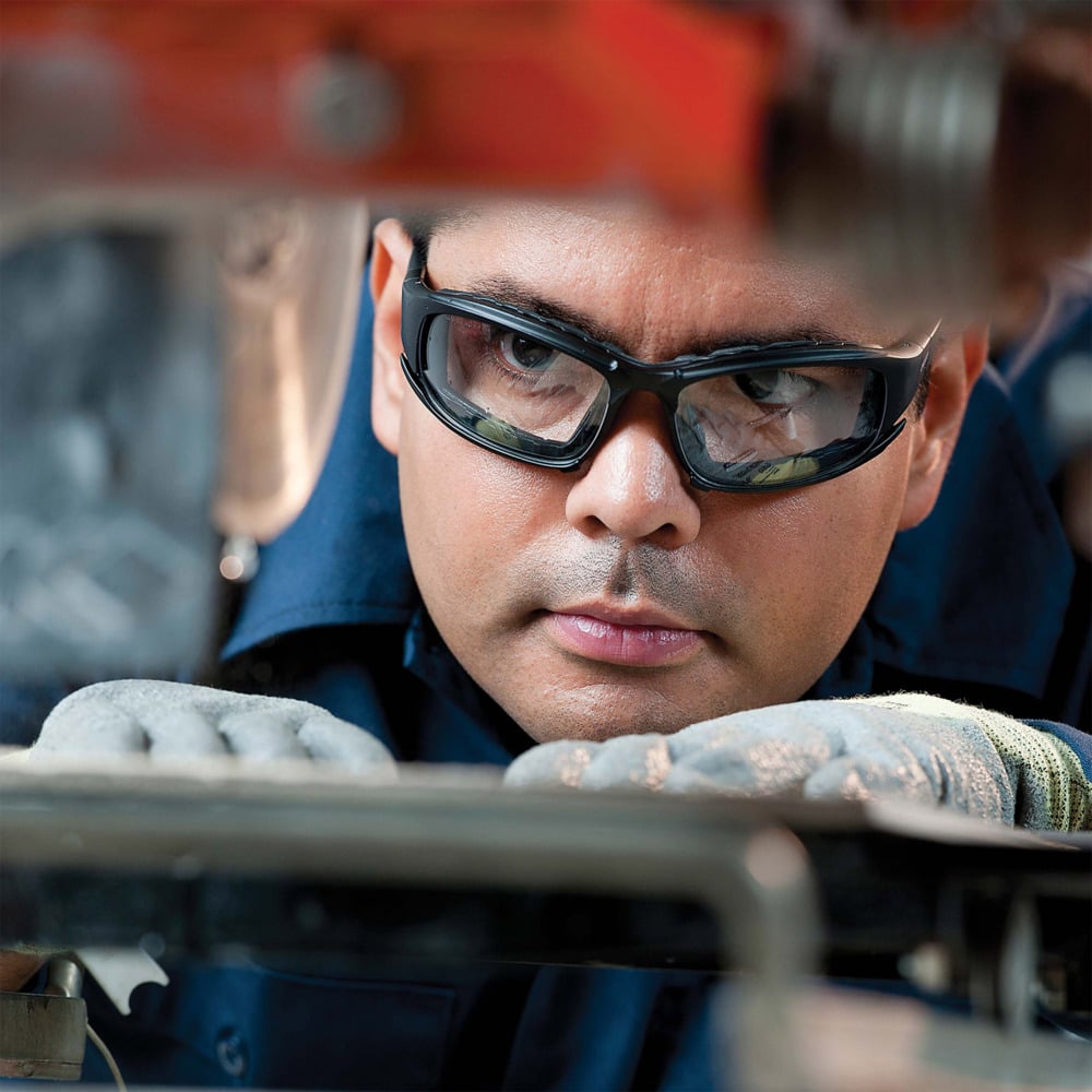 Auslaufartikel: KleenGuard® V50 Calico™ Schutzbrille - Beschlagfrei-Beschichtung / Transparent - 1 Carton x 12 Glasses | Karton (1 Box)