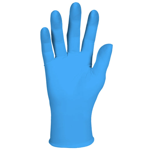 Auslaufartikel: KleenGuard® G10 Blaue Nitril-Handschuhe - 24 cm, beidhändig tragbar / Blau /XS - 10 Dispenser Boxes x 100 Gloves | Karton (10 Spenderboxen)