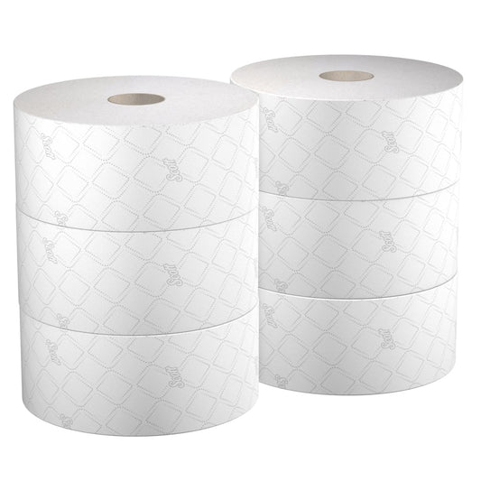 Scott® Control™ Toilettenpapier - Zentralentnahme / Weiß /314m - 6 Rolls x 1280 Toilet Tissue Sheets | Karton (6 Rollen)