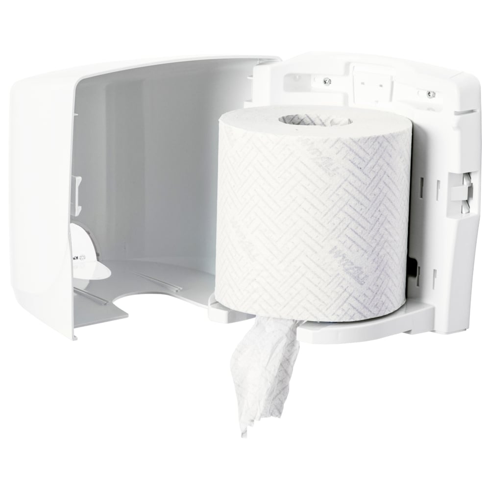 Aquarius™ Wipe Dispenser - Roll Control / White - 1 Dispenser | Carton (1 Dispenser)