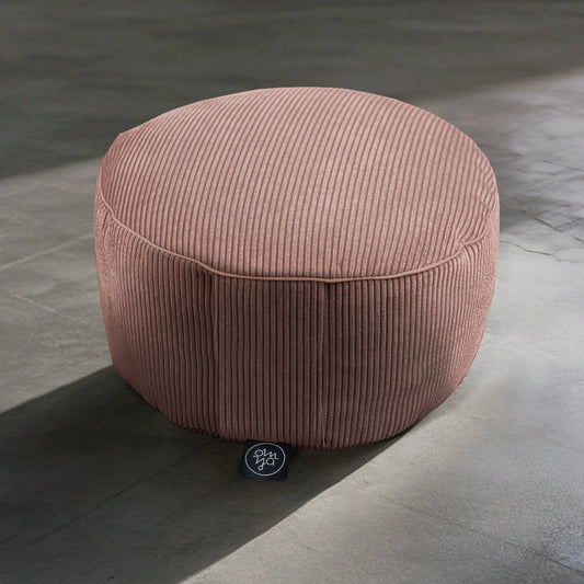 Hönnuð jóga púði - Blush Cord