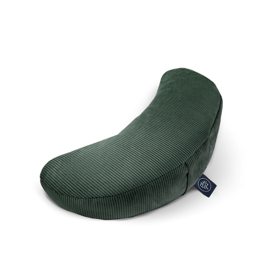 Hönnunarjóga hálfmána koddi - Skógarsnúrur