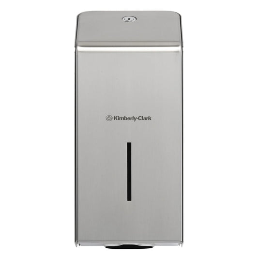 Kimberly-Clark Professional™ Toilet Tissue Spender - Edelstahl - 1 Dispenser | Karton (1 Spender)