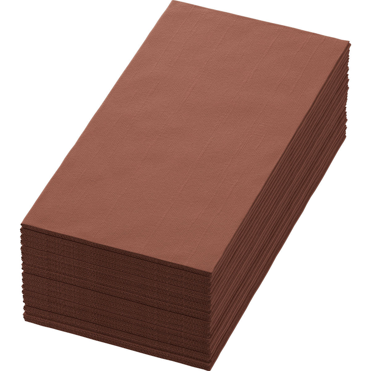 Zellt Servietten 40x40 cm, 3-lagig, chestnut | Packung (250 Servietten)