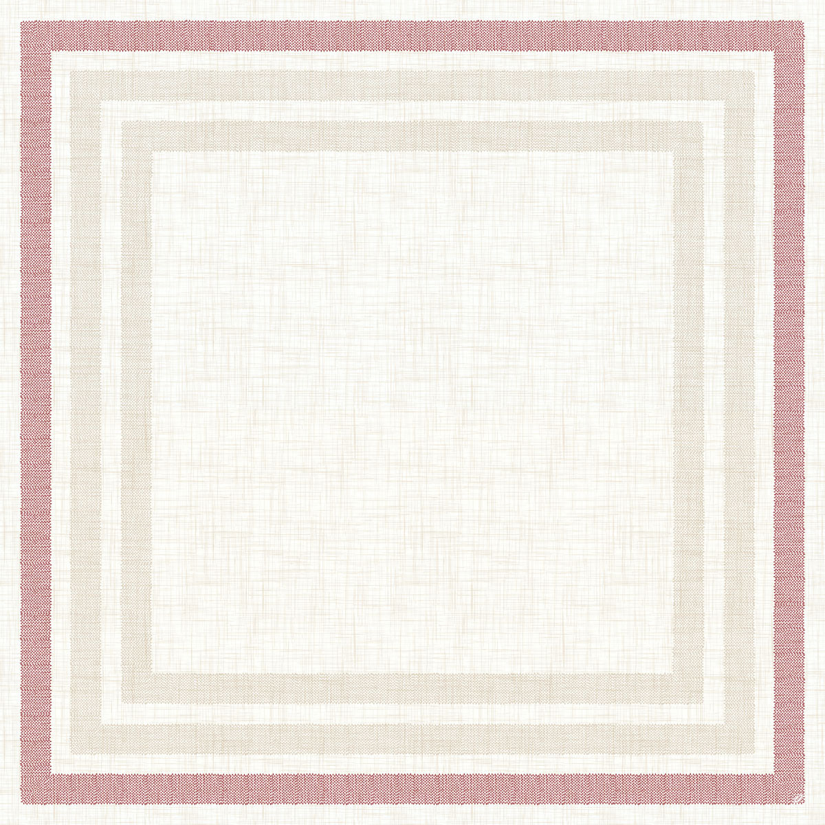 Dunicel Mitteldecke 84x84 cm Rigato bordeaux - Hochwertige Tischdeko | Packung (100 Stück)