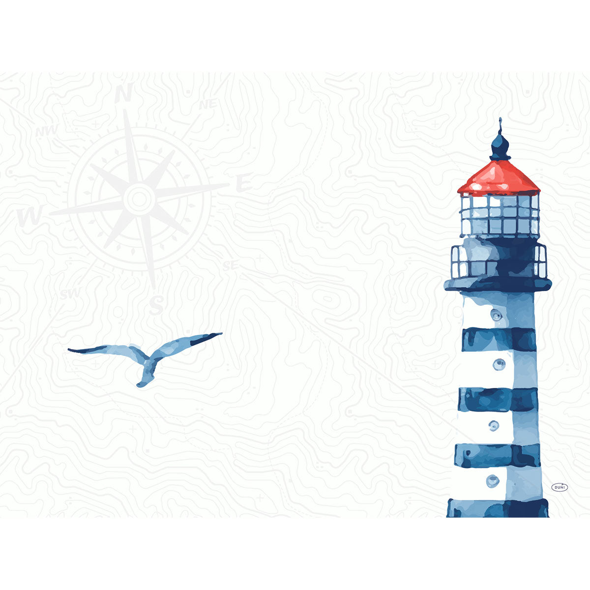 Papier-Tischsets 30x40 cm - Meer Freude für festliche Anlässe | Packung (250 Stück)