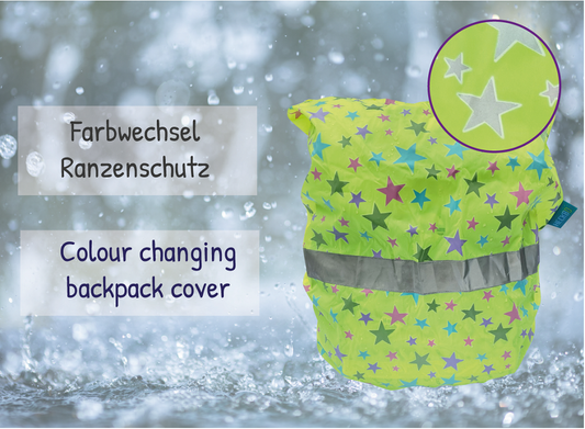 Children's color-changing satchel protector - star