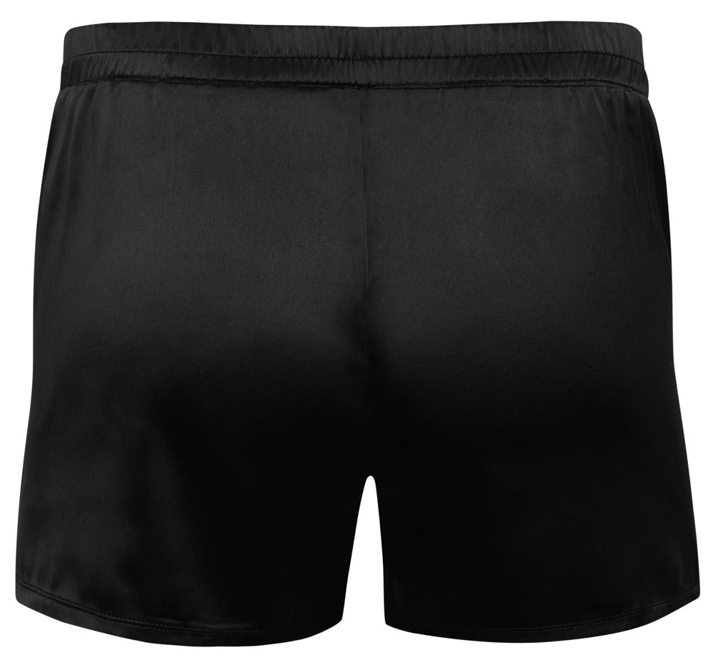 Black Satin Short