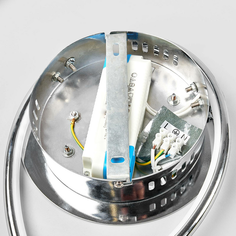 B-grade Lindby LED ceiling lamp Joline pendant lamp kitchen lamp 26 W ø 46cm white Ch844