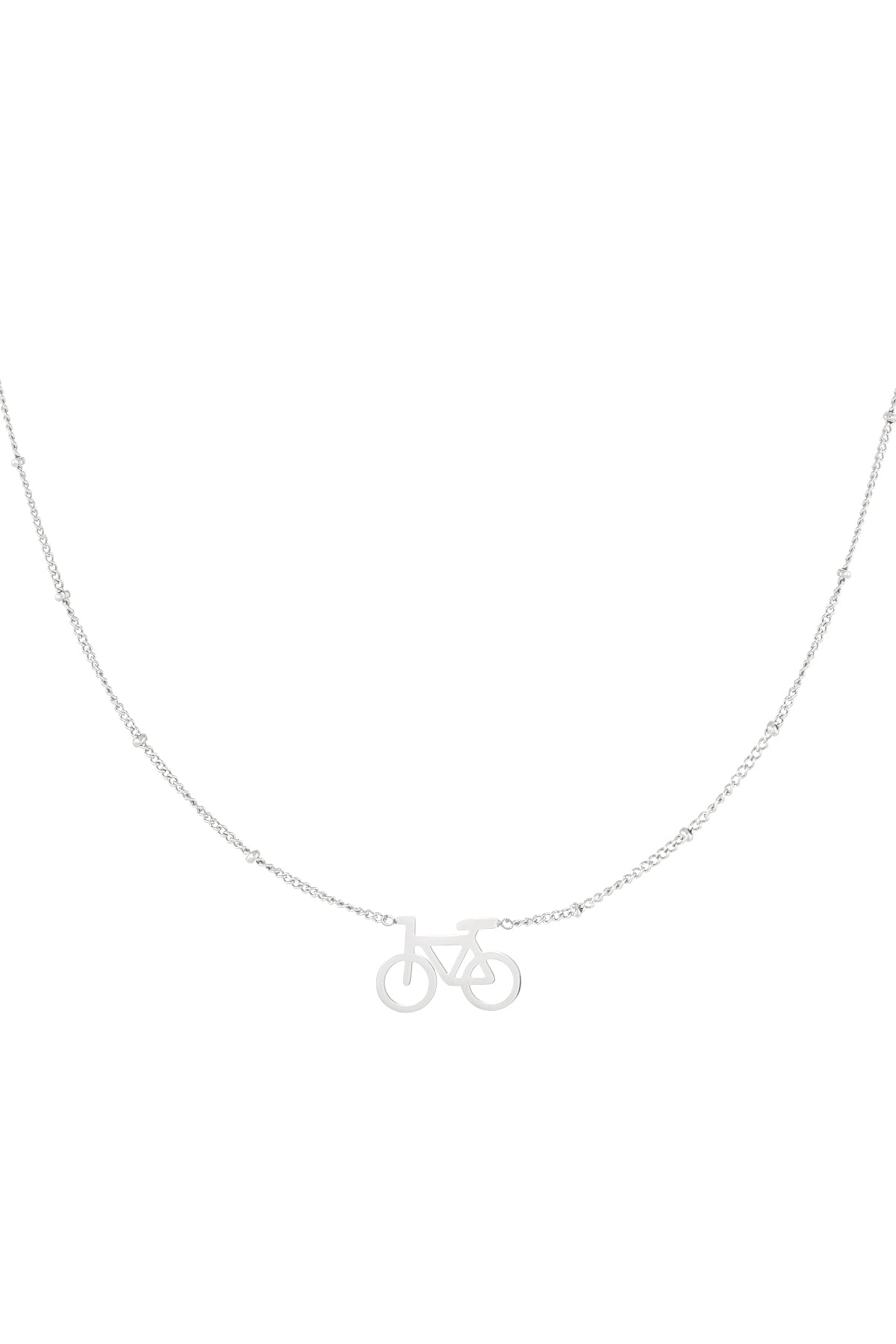 Fahrrad-Chic-Halskette – Goldfarbe - Goldfarbefarbe