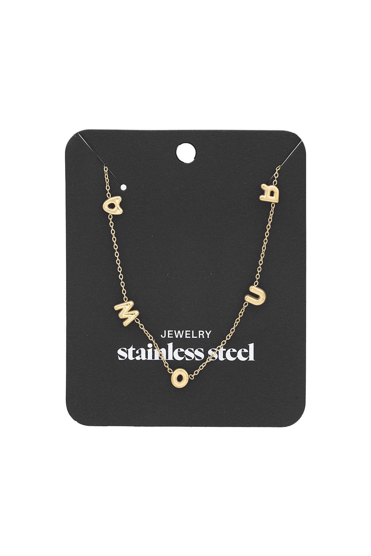 Amour-Halskette – Goldfarben