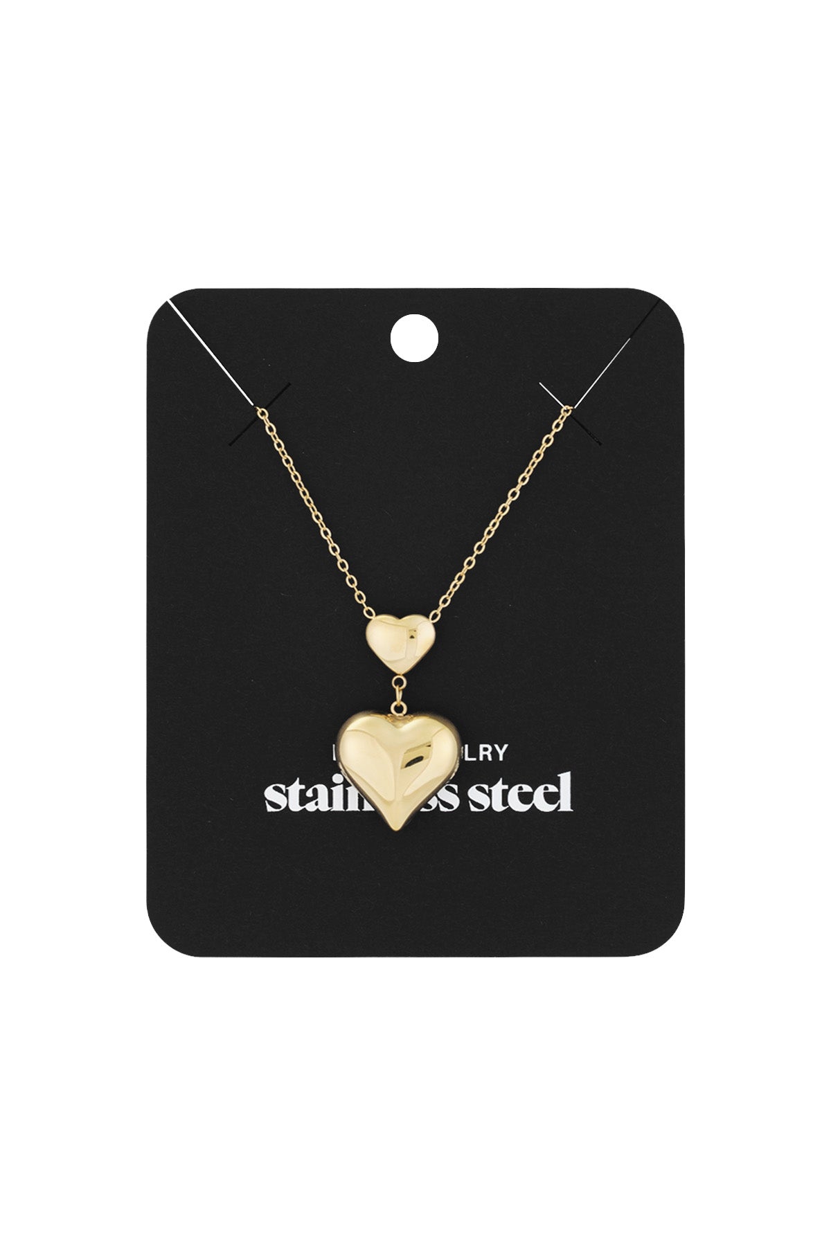 Double Love Halskette – goldfarben