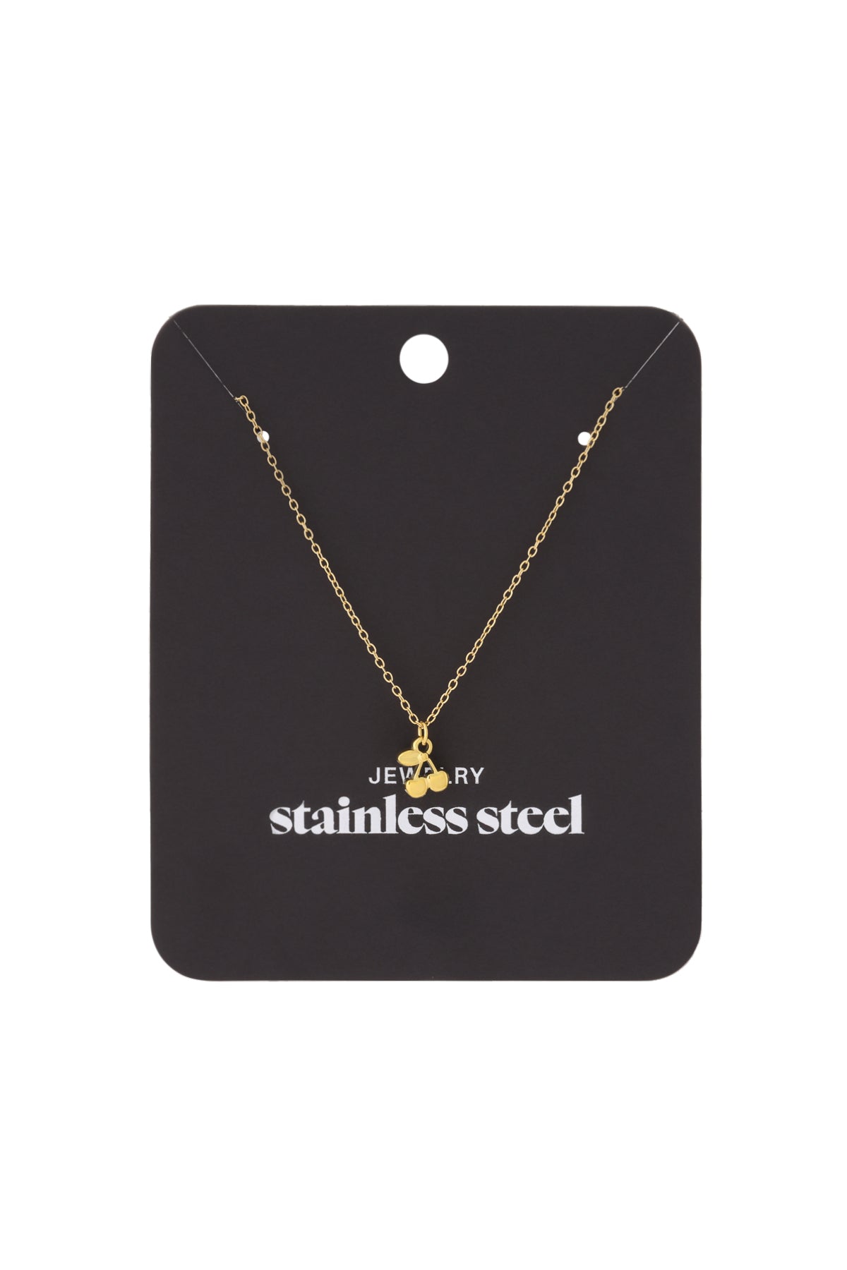 Kirschenkette - Goldfarben
