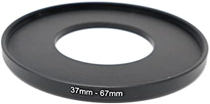 SYSTEM-S lens adapter 37 mm thread to 67 mm step up ring in black for filters