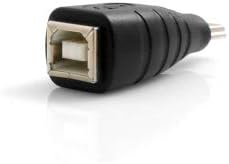 SYSTEM-S Mini USB male to USB female adapter cable adapter plug adapter converter