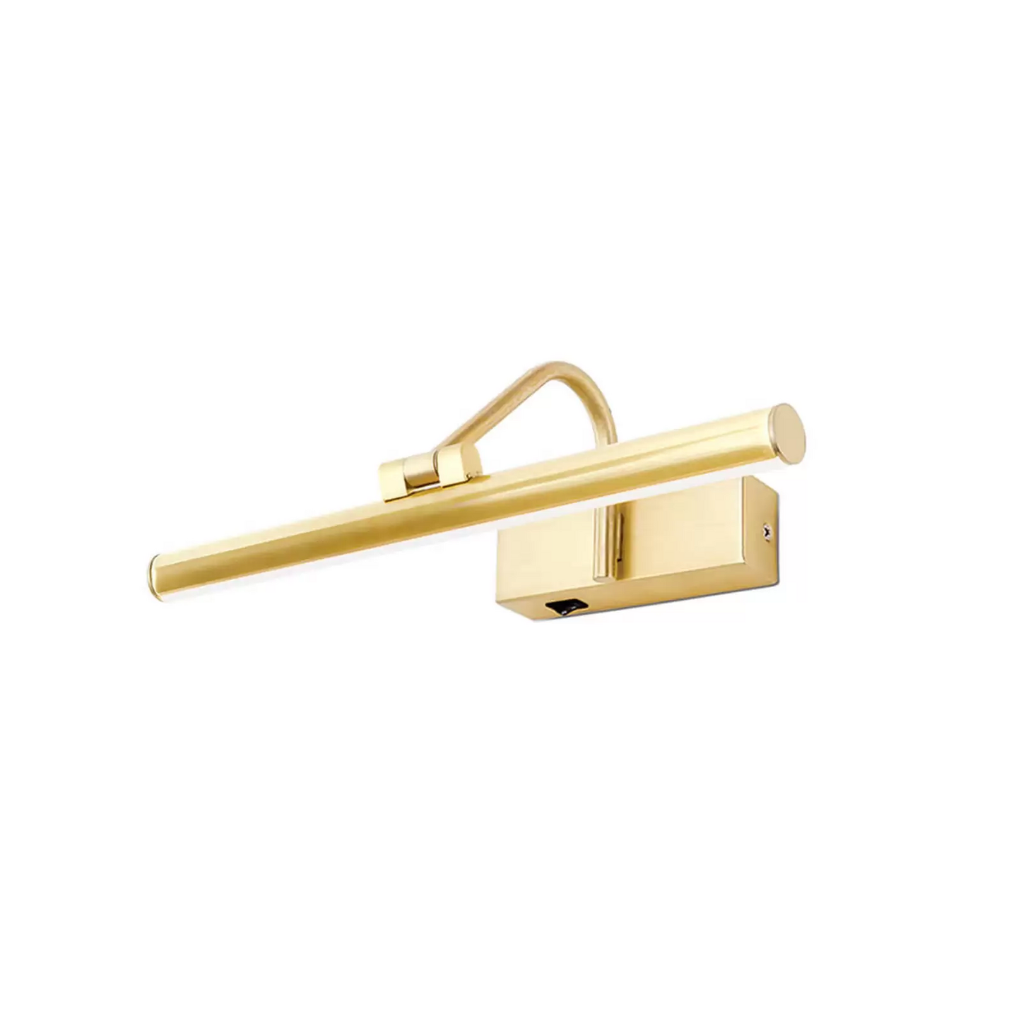 Gulllitað LED myndaljós í B-flokki, Sofia, 30 cm ljósalampi, myndaljósakastari