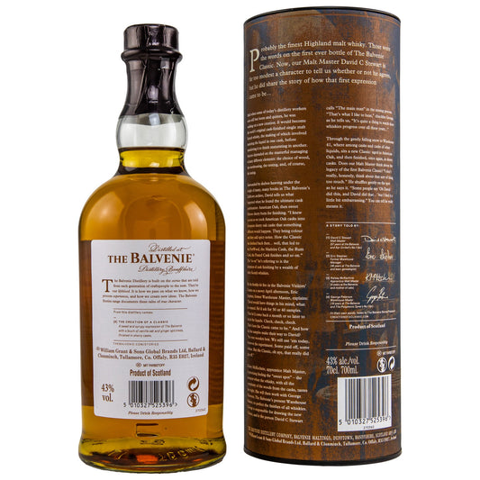 Balvenie - Sköpun klassískrar útgáfu