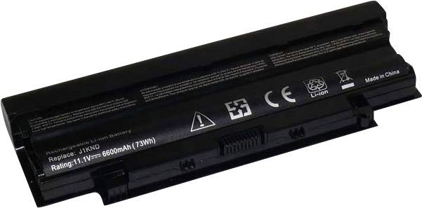 Beltrona fartölvurafhlaða Del4010 H 11,1 V 6600 M Ah Dell rafhlaða fyrir fartölvuhleðslu