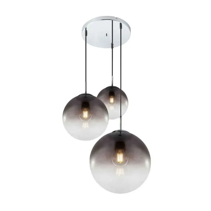 B-Ware Lindby Robyn Glas Pendelleuchte Pendelleuchte Deckenlampe Leuchte Lampe 3 F985