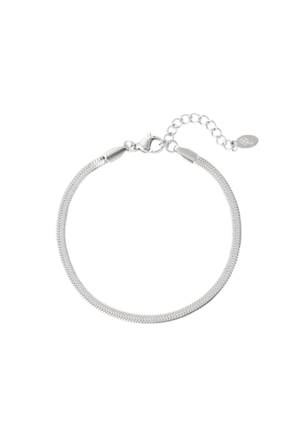 Armband einfach Goldfarbe Edelstahl