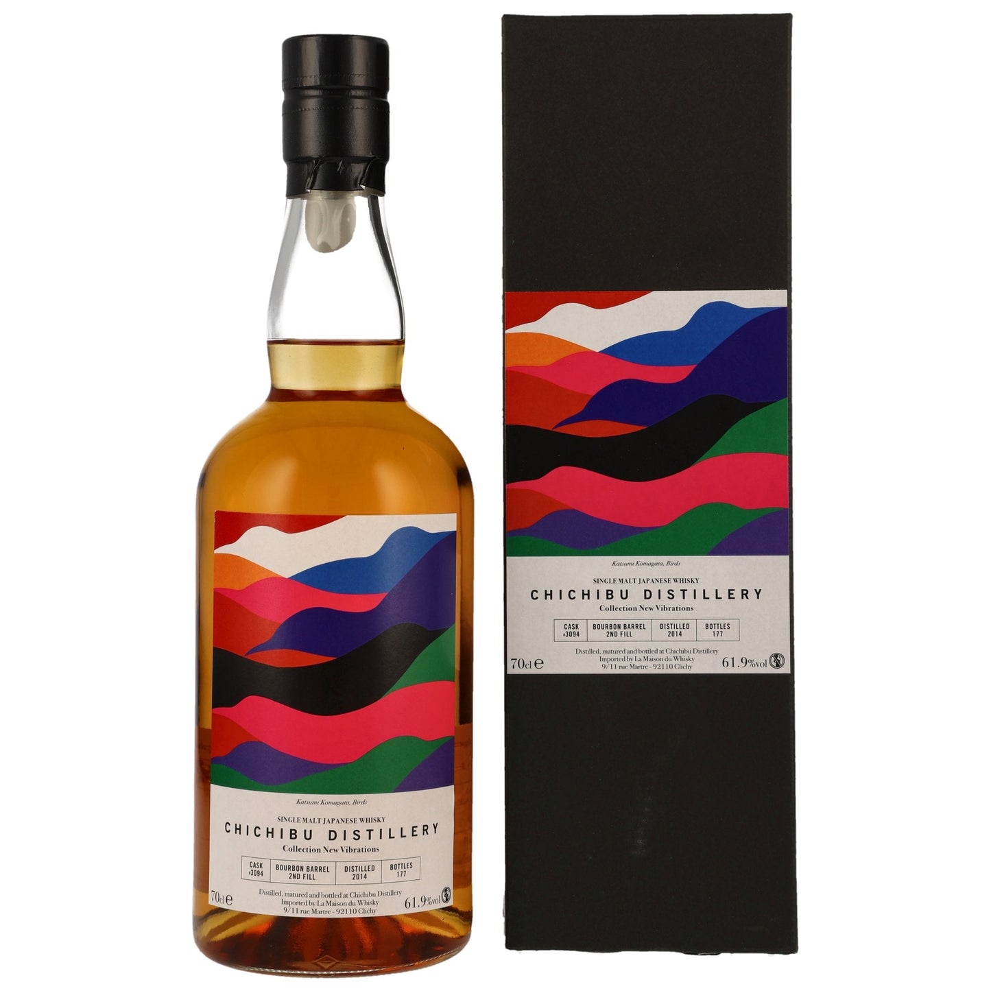 Chichibu 9 2014/2023 - Nýjar titringar - Önnur fylling á bourbon tunnu #3094