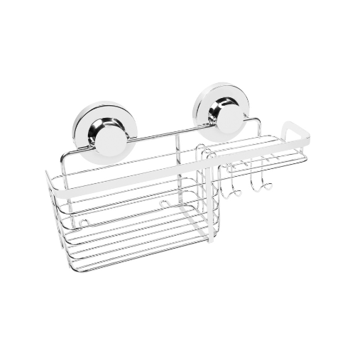 Cornat Kombi-Duschkorb 3 in 1 (chrom)