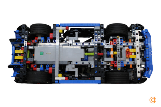 B-flokks Lego Porsche GT4 E Performance kappakstursbíll Heimili og líf Leikföng Gallaðar vörur