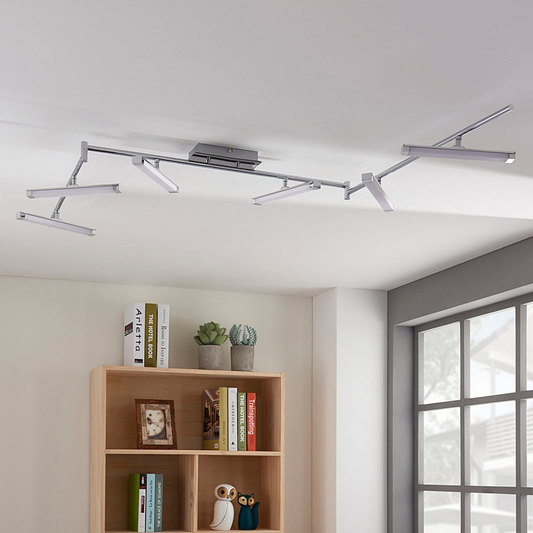 B-Ware Lindby 6 Flammige Led Deckenlampe Pilou Deckenlampe Deko Wohnzimmerleuchte Led