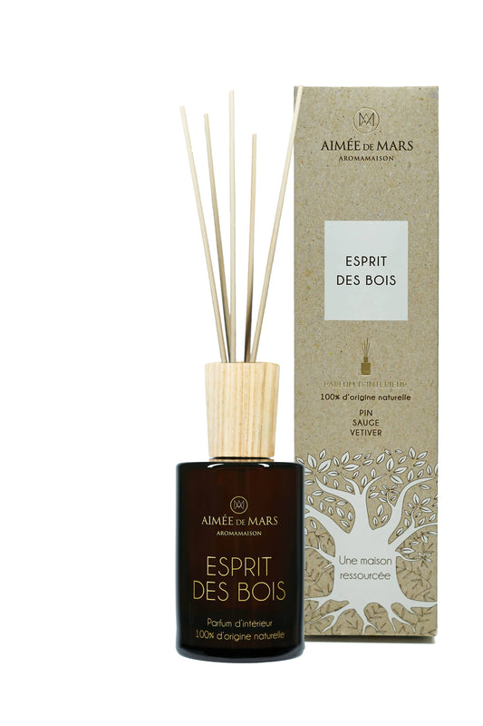 Esprit des Bois, Náttúrulegt herbergis ilmvatn sem dreifar, Aimée des Mars