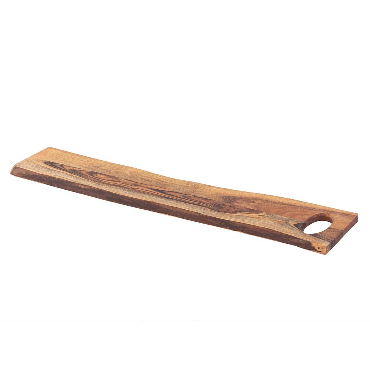 Wooden serving board/decorative tray - Thor - 70x15cm - solid acacia