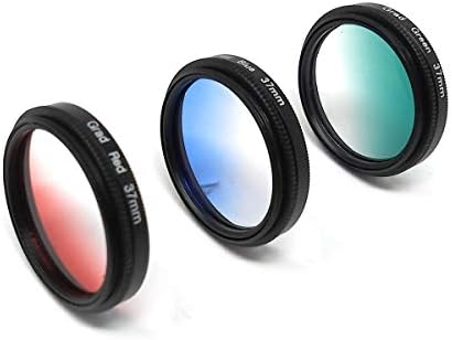 SYSTEM-S litasíusett 37 mm 8 stykki með litasíu fyrir ljósmyndun