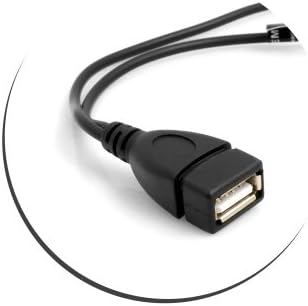SYSTEM-S USB 2.0 OTG hýsingarsnúra 2 í 1 USB A í USB 3.0 Micro B og USB A hýsingargagnasnúra 30 cm