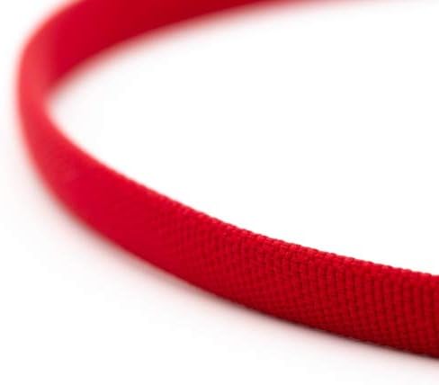 System-S USB A Stecker zu Micro USB Stecker Kabel Flachkabel 32 cm in Rot