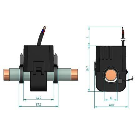 B-flokks Celsa Tq 18 B 150/5 A 1 Va Class 1 kapalfestur straumspennir