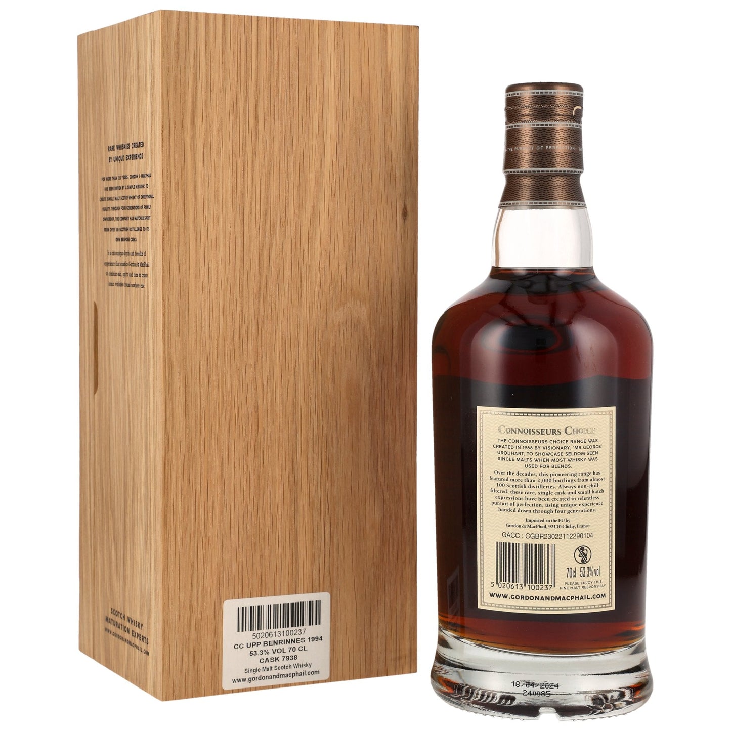 Benrinnes 29 1994/2024 - Gordon & MacPhail Connoisseurs Choice - Fyrsta fylling Sherry Puncheon #7938