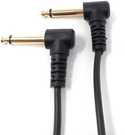 SYSTEM-S Hljóð Y-snúra 22 cm 6,35 mm Steríó 2x Jack karlkyns í kvenkyns millistykki svart