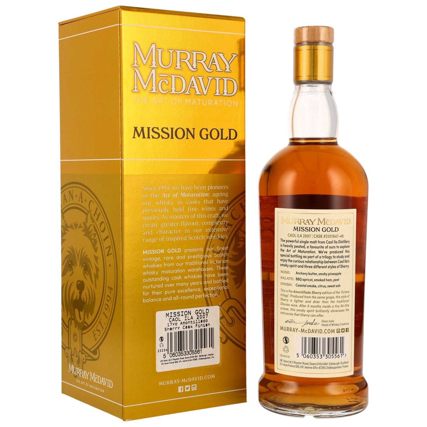 Caol Ila 17 2007/2024 - Murray McDavid - Amontillado Sherry Octaves #2301747-48