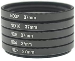 SYSTEM-S ND síusett 37 mm Hlutlaus þéttleikasía Grá sía með klemmu fyrir snjallsíma