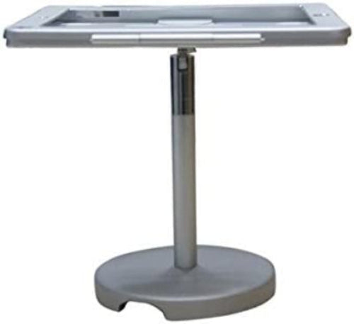 SYSTEM-S Skrifborðsstandur, læsanlegur, 360°, fyrir Microsoft Surface Pro 8 13.0", grár