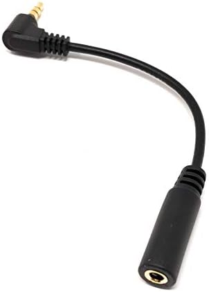 System-S 90° hallandi 3,5 mm tengikapall með 4 pinna horntengi, 10 cm fyrir farsíma, Samsung, spjaldtölvu