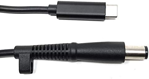 SYSTEM-S USB 3.1 cable 145 cm Type C plug to DC 20 V 7.4 x 5.0 mm plug