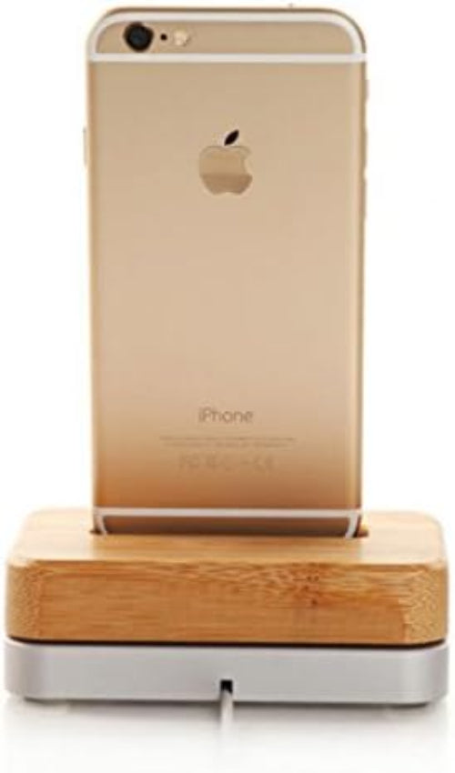 SYSTEM-S tengikví úr tré fyrir iPhone 6 6S 6 Plus 6S Plus 5S 5C 4S