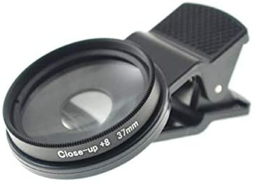 System-S Close-Up Lens 8X Magnification 37mm Lens for Smartphone Tablet