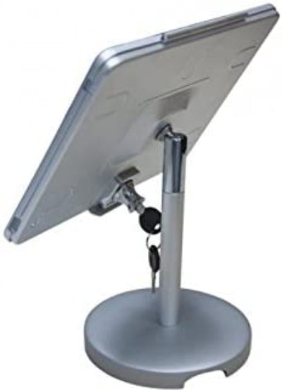 SYSTEM-S Skrifborðsstandur, læsanlegur, 360°, fyrir Microsoft Surface Pro 8 13.0", grár