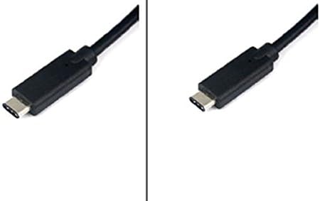 System-S USB 3.1 Type C karlkyns í USB 3.1 Type C karlkyns gagnasnúra hleðslusnúra 100 cm